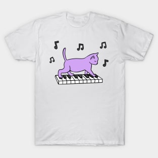 Piano Cat T-Shirt